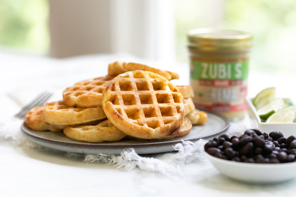 Zubi's Savory Waffles Recipe-Video